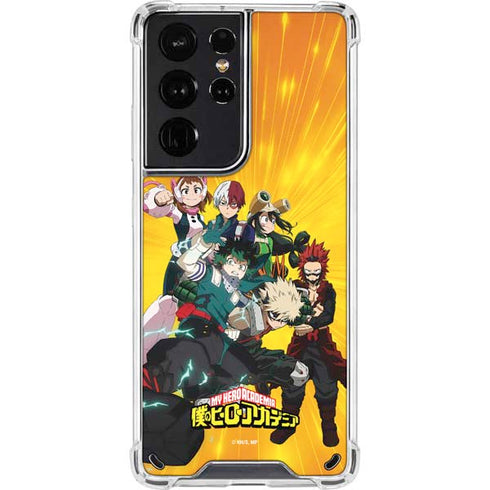 My Hero Academia Deku and Baku Team Season 6 Galaxy S21 Ultra 5G Clear Case
